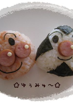 ☆アンパンマンのおにぎり☆-レシピのメイン写真