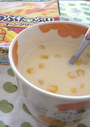 牛乳で☆トロトロ濃厚カップスープ-レシピのメイン写真