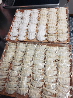 伯母直伝☆自慢の餃子の上-レシピのメイン写真