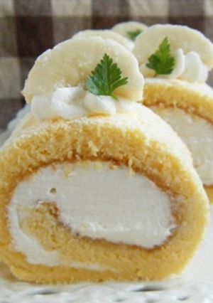 卵１個でロールケーキ-レシピのメイン写真
