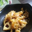 大好物!! 蓮根のきんぴら