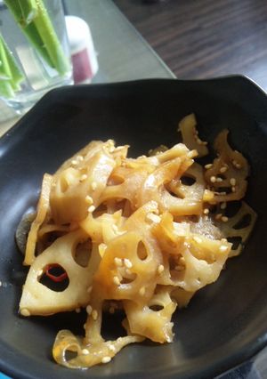 大好物!! 蓮根のきんぴら-レシピのメイン写真