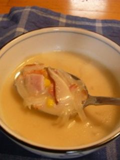 ☃簡単豆乳スープ☃-レシピのメイン写真