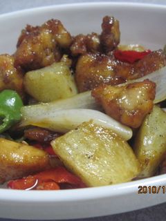 残った焼肉のタレで♪簡単「酢鶏」-レシピのメイン写真