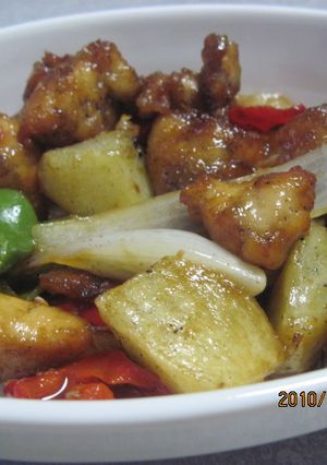 残った焼肉のタレで♪簡単「酢鶏」-レシピのメイン写真