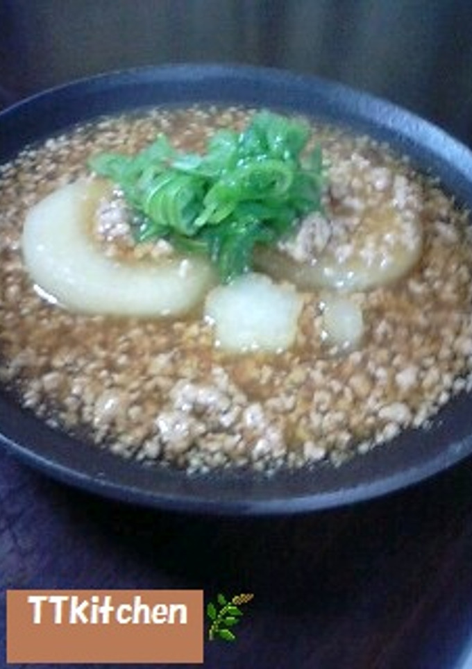 ＊夕飯＊大根のそぼろ煮-レシピのメイン写真
