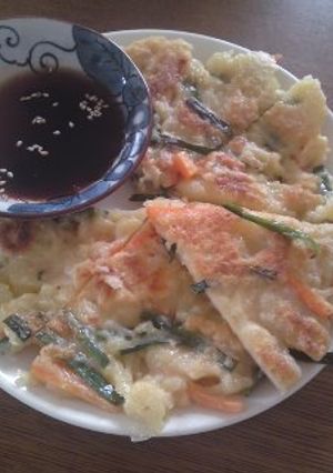 韓国料理屋さんのチヂミ-レシピのメイン写真