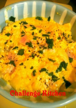 カルボナーラna 丼♪-レシピのメイン写真