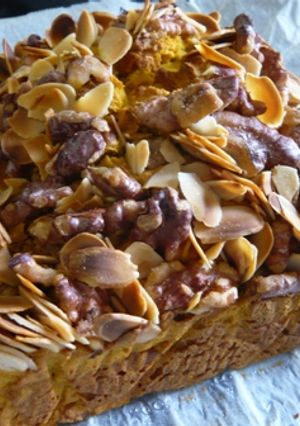 ハロウィンに★しっとりざっくり南瓜ケーキ-レシピのメイン写真