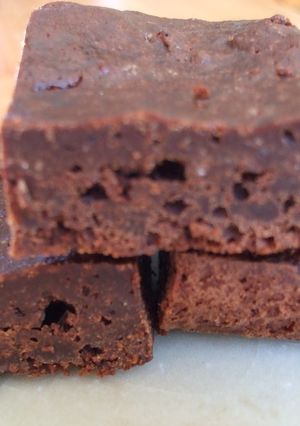 無糖チョコで作る、濃厚しっとりブラウニー-レシピのメイン写真