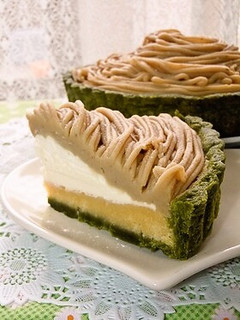 抹茶のタルトでモンブラン♬-レシピのメイン写真