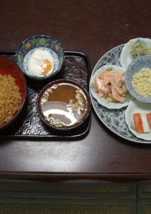 チキラー　朝定食-レシピのメイン写真