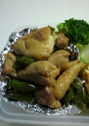 焼肉のタレで簡単♪鶏モモピーマン炒め-レシピのメイン写真