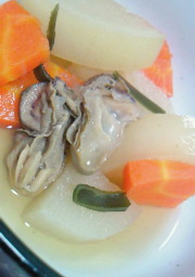 牡蠣と大根の煮物-レシピのメイン写真