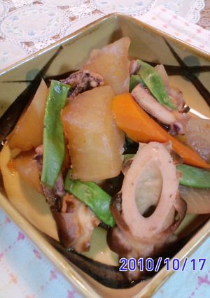 大根といかの煮物-レシピのメイン写真