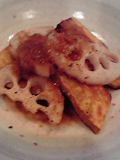 れんこんと南瓜の焼きサラダ-レシピのメイン写真