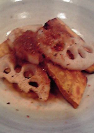 れんこんと南瓜の焼きサラダ-レシピのメイン写真
