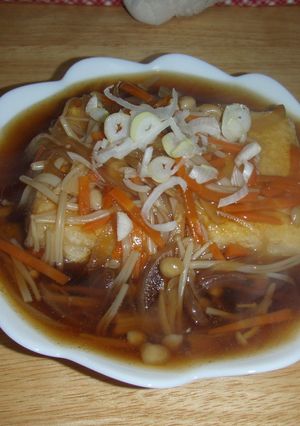 ご飯がススむ、揚げ出し豆腐-レシピのメイン写真