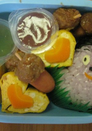 ❤キャラ弁❤オイース!コッシーおにぎり-レシピのメイン写真