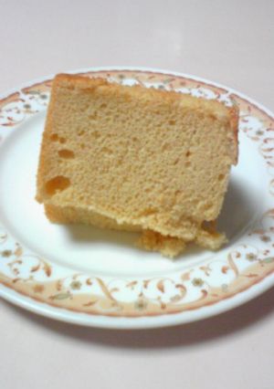 白ぶどうのシフォンケーキ-レシピのメイン写真