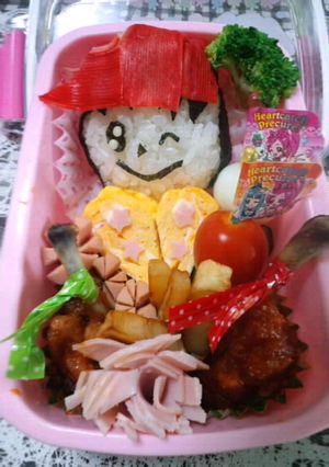 簡単キャラ弁☆運動会に-レシピのメイン写真