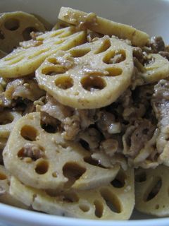 レンコンと豚肉の塩炒め♪-レシピのメイン写真
