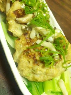 餃子のタネdeつくね餡風-レシピのメイン写真
