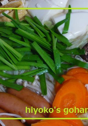 寒い季節に…野菜たっぷり塩鍋♪-レシピのメイン写真