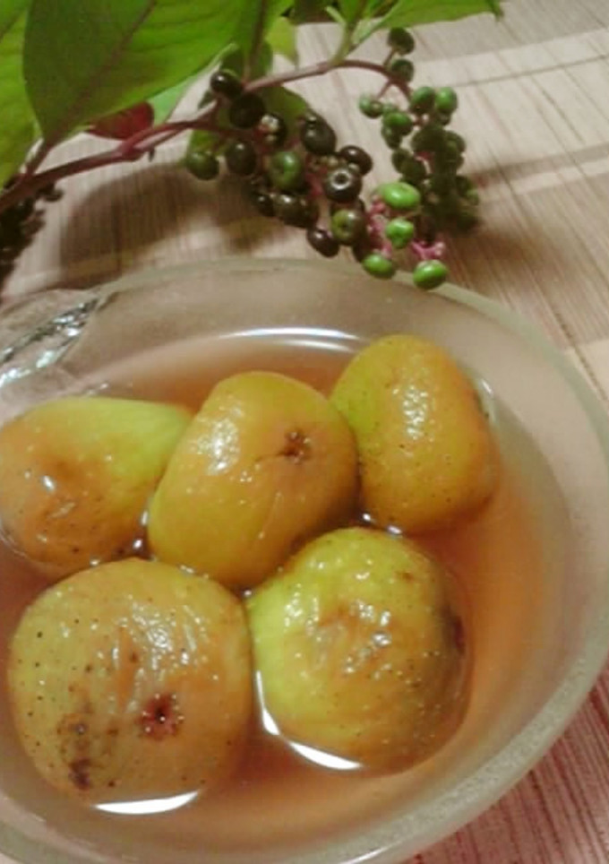 簡単＾＾無花果（白）のワイン煮-レシピのメイン写真