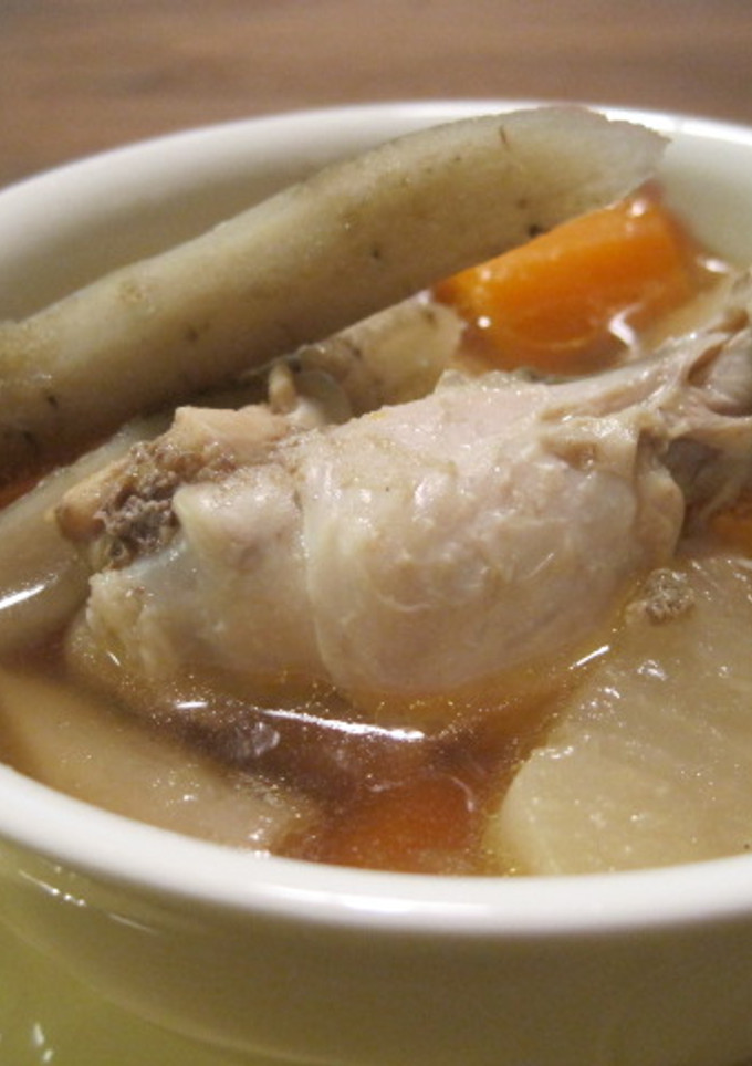 根菜と鶏手羽のほっこりスープ-レシピのメイン写真