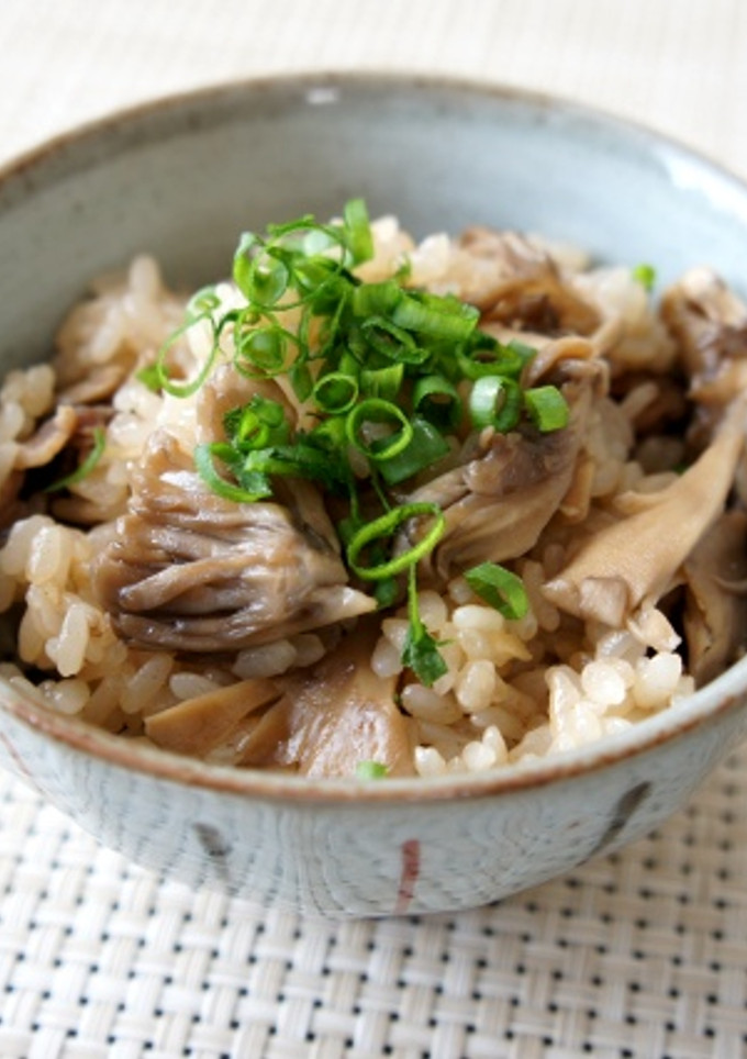 豚肉とまいたけの中華風炊き込みご飯-レシピのメイン写真