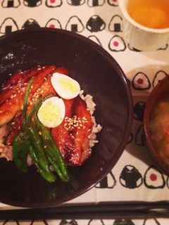 さんまの蒲焼き丼-レシピのメイン写真