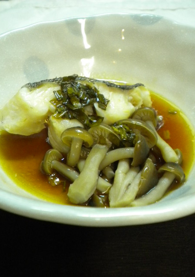 レンジで！たらの中華風★紹興酒蒸し-レシピのメイン写真