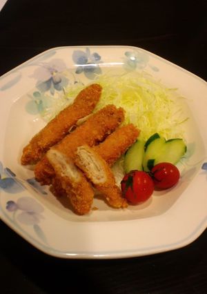 子供もパパにも♪薄切り豚肉でチーズカツ-レシピのメイン写真