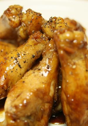 紹興酒の鶏照り焼き～黒胡椒風味～-レシピのメイン写真