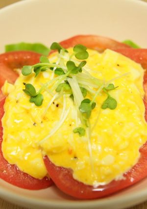 トマトとタルタル卵の栄養満点サラダ-レシピのメイン写真