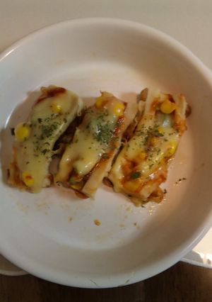 ピザちくわ-レシピのメイン写真