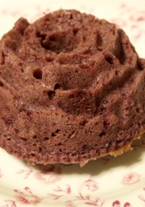 ブラックベリーの黒バラケーキ-レシピのメイン写真