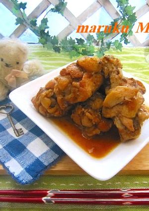 圧力鍋で簡単!鶏の黒酢煮込み-レシピのメイン写真