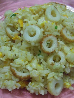 ちくわたっぷりチャーハン-レシピのメイン写真