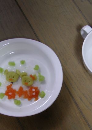 ☆離乳食☆♪ハ－フバ－スディ♪サツマイモ-レシピのメイン写真