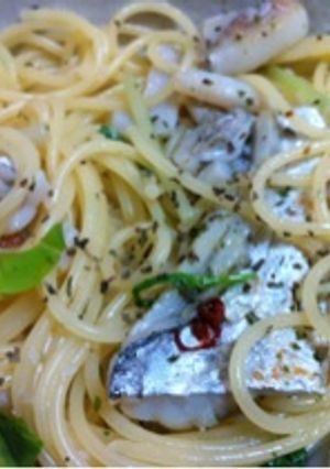 太刀魚と水菜のシャッキリパスタ-レシピのメイン写真