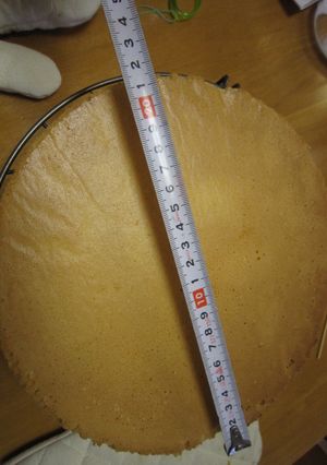 ２２ｃｍ・スポンジケーキ-レシピのメイン写真