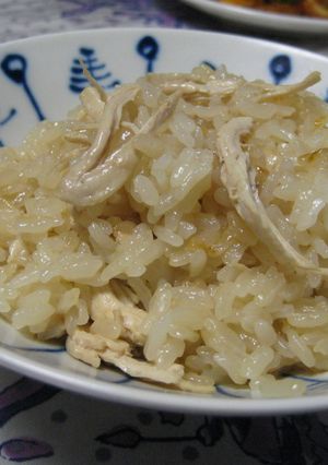 ほんのり紹興酒風味の鶏めし-レシピのメイン写真