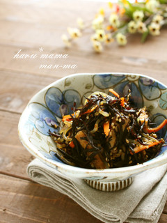 しらたき入れると美味し~の♥ひじきの煮物-レシピのメイン写真
