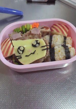 ハム太郎キャラ弁-レシピのメイン写真