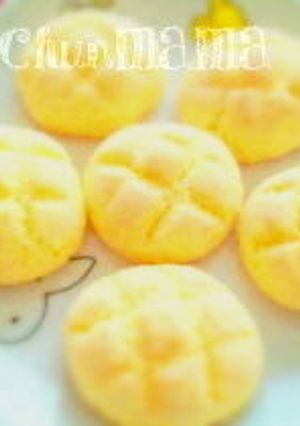 超〜簡単☆発酵いらずのぷちメロンパン♪-レシピのメイン写真