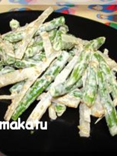 いんげんとごぼうのごまマヨサラダ-レシピのメイン写真