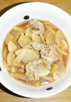 豚バラと大根の簡単オレンジジュース煮-レシピのメイン写真