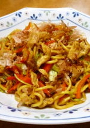 下宿生応援レシピ！カレー焼きそば☆-レシピのメイン写真